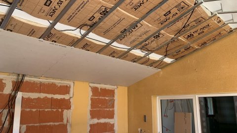 Création d'un faux plafond en rampant à Castelnau-le-Lez